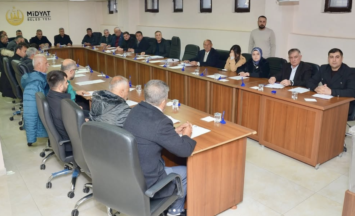 Mardin'de Ocak Aynın ilk Meclis Toplantısı Gerçekleşti